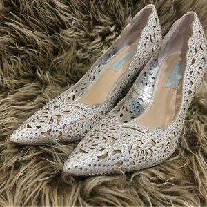 Blue by Betsey Johnson Blue Elsa Dress Pump Size 10